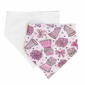 Cheer Squad 2pc Bandana Bibs