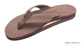 Rainbow Sandals Women's -  Double Layer - 1" Strap - Expresso